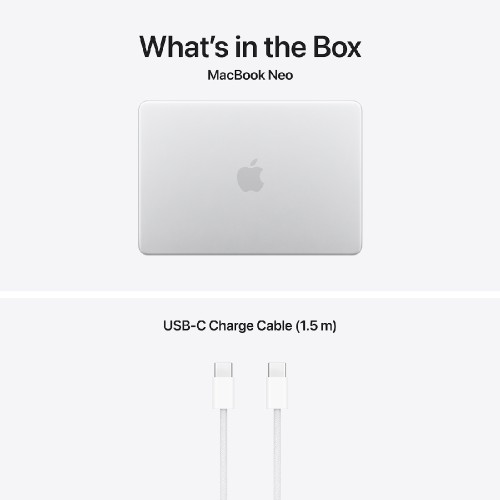 ΗΛΕΚΤΡΟΝΙΚΟΣ ΥΠΟΛΟΓΙΣΤΗΣ ΦΟΡΗΤΟΣ APPLE MACBOOK NEO 13'' (MHFA4GR/A) (A18 PRO/8GB/256GB SSD)SILVER